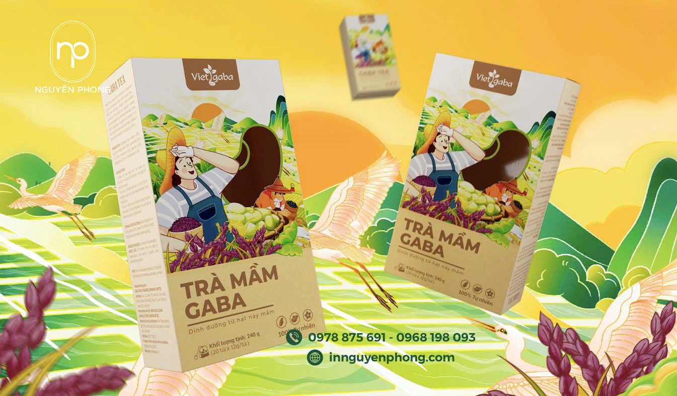 Hộp trà đẹp thu hút khách hàng